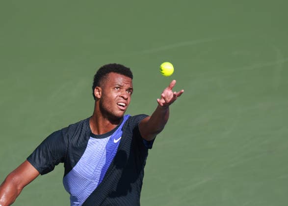Giovanni Mpetshi Perricard, Dubai Duty Free Tennis Championships, Dubai, U.A.E. Tennis - Dubai Tennis Championships 2025 - ATP, Tennis Herren - Dubai Duty Free Tennis Stadium - Dubai - - United Arab Emirates - 23 February 2026. Copyright: xJuergenxHasenkopfx