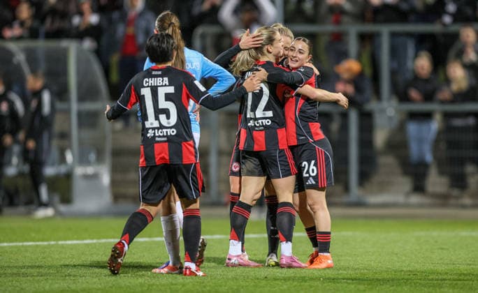 GER, Frankfurt, Eintracht Frankfurt vs SC Freiburg, Google Pixel Bundesliga, Fussball, DFB, Spielzeit 2025 2026, Stadion am Brentanobad, 19. Spieltag im Bild: Tor, Jubel und Freude, Emotionen, Ainhoa Alguacil (Eintracht Frankfurt Frauen 26) DFB DFL REGULATIONS PROHIBIT ANY USE OF PHOTOGRAPHS AS IMAGE SEQUENCES AND OR QUASI-VIDEO, 23.02.2026 Copyright: HMBxMedia HendrikxHamelau