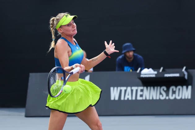 WTA, Tennis Damen MERIDA OPEN 2026 WTA MERIDA OPEN 2026 M. STAKUSIC VS D. YASTREMSKA 23022026 MERIDA, YUCATAN, MEXICO. Action photo of Dayana Yastremska, during day 1 of the WTA Merida Open 2026, held at the Yucatan Country Club of Merida, Yucatan, Mexico. Foto de accion de Dayana Yastremska, durante el dia 1 del WTA Merida Open 2026, celebrado en el Yucatan Country Club de Merida, Yucatan, Mexico. PHOTO BY IMAGENSHOP AGENCIA FOTOGRAFICA MERIDA YUCATAN MEXICO Copyright: xBarbaraxRamosxVillalobosx