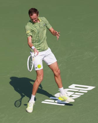 Daniil Medvedev, Dubai Duty Free Tennis Championships, Dubai, U.A.E. Tennis - Dubai Tennis Championships 2025 - ATP, Tennis Herren - Dubai Duty Free Tennis Stadium - Dubai - - United Arab Emirates - 24 February 2026. Copyright: xJuergenxHasenkopfx