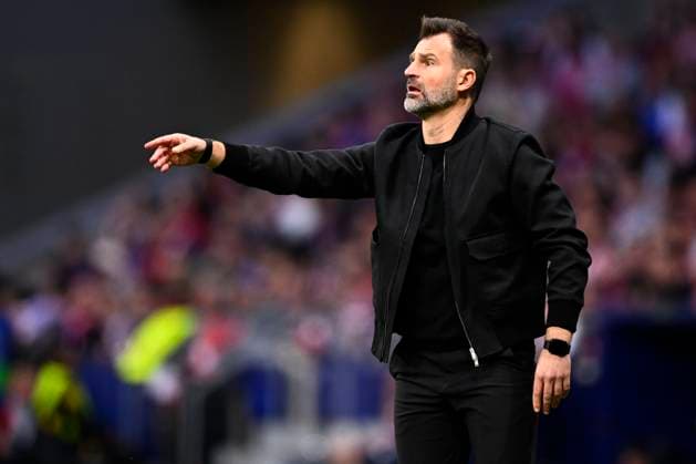 Atletico de Madrid v Club Brugge - UEFA Champions League MADRID, SPAIN - FEBRUARY 24 : Leko Ivan head coach of Club Brugge in action during the UEFA Champions League 2025 26 knockout phase play-off match second leg between Atletico de Madrid and Club Brugge on February 24, 2026 in Madrid, Spain, 24 02 2026 Madrid Spain  Copyright: xTomasxSiskx