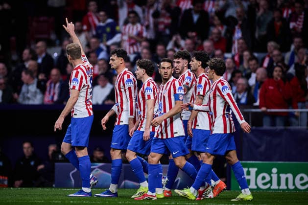 Atletico de Madrid vs Club Brugge KV - UEFA Champions League - 24 02 2026 Alexander Sorloth of Atletico de Madrid celebrates his goal during the UEFA Champions League match between Atletico de Madrid and Club Brugge KV at Riyadh Air Metropolitano Stadium on February 24, 2026 in Madrid, Spain. Madrid Spain Copyright: xMarinaxFrutos PGSxPhotoxAgencyx