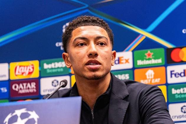 24.02.2026, Atalanta Bergamo vs. Borussia Dortmund, UEFA Champions League, Playoffs-Rückspiel Die Pressekonferenz vor dem Rückspiel mit Niko Kovac (Borussia Dortmund, Trainer) und Jobe Bellingham (Borussia Dortmund, 7) Regulations prohibit any use of photographs as image sequences and or quasi video Copyright: xBahhoxKarax
