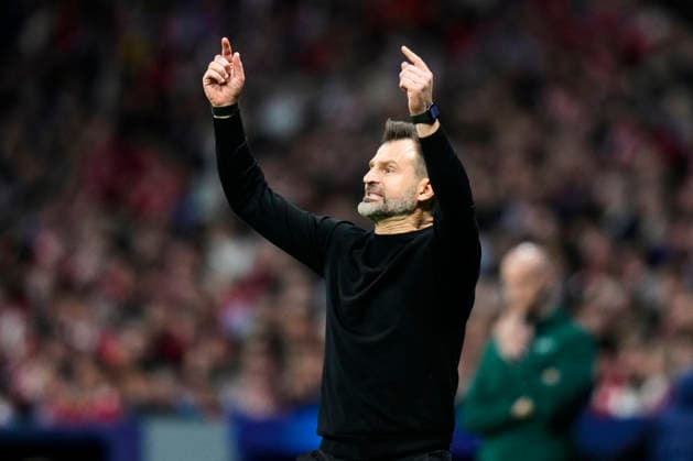 ESP: Atletico de Madrid - Club Brugge. UEFA Champions League. Round of 16. Second Leg. Ivan Leko head coach of Club Brugge KV during the UEFA Champions League match, between Atletico de Madrid and Club Brugge, Round of 16, second Leg, played at Riyadh Air Mertropolitano Stadium on February 24, 2026 in Madrid, Spain. kpng Copyright: xCesarxCebollax xPRESSINPHOTOx PS_260224_ATM_BRU_2526_047