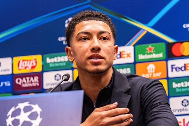 24.02.2026, Atalanta Bergamo vs. Borussia Dortmund, UEFA Champions League, Playoffs-Rückspiel Die Pressekonferenz vor dem Rückspiel mit Niko Kovac (Borussia Dortmund, Trainer) und Jobe Bellingham (Borussia Dortmund, 7) Regulations prohibit any use of photographs as image sequences and or quasi video Copyright: xBahhoxKarax