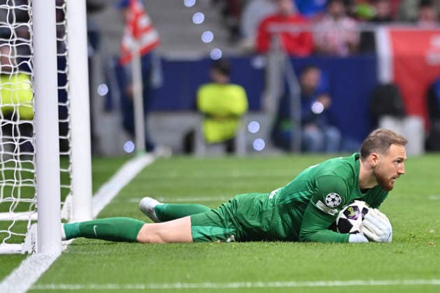 February 24, 2026, Madrid, Madrid, Spain: JAN OBLAK of Atletico de Madrid in action during the Champions League match, second leg of the Play-Off between ATLo°TICO DE MADRID and CLUB BRUJAS KV, held on February 24, 2026, at the Riad Air Metropolitano, Madrid, Spain. Madrid Spain - ZUMAc312 20260224_zsp_c312_090 Copyright: xOscarxManuelxSanchezx