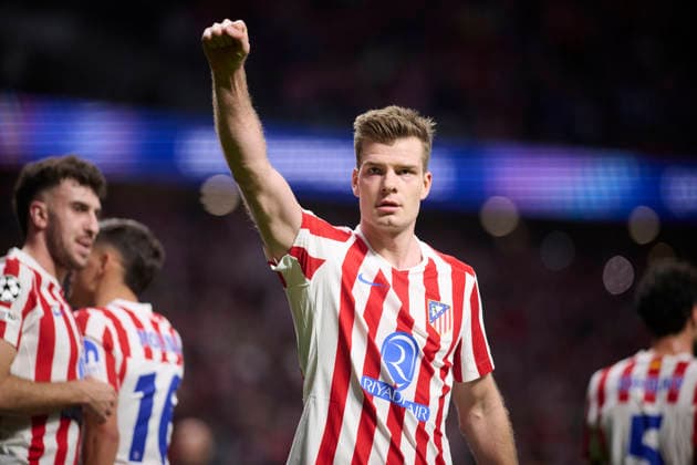 ATLETICO DE MADRID v CLUB BRUGGE KV. CHAMPIONS LEAGUE 2025 2026. ROUND KO PLAY-OFFS 2ND LEG MATCH. Atletico de Madrid s Alexander Sorloth celebrates goal during Champions League 2025 2026, KO play-offs 2nd leg match. February 24 ,2026. (ALTERPHOTOS Jorge Ropero) MadridSpain  Copyright: xJorgexRoperox