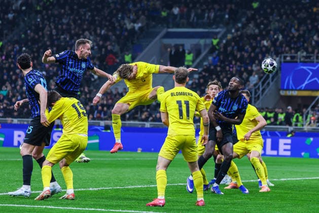 Davide Frattesi of FC Internazionale seen in action during UEFA Champions League 2025 26 League Knockout Play-off Second Leg football match between FC Internazionale and FK Bodo Glimt at San Siro Stadium in Milan  Copyright: xFabrizioxCarabelli IPAxSportx xipa-agency.netx xx IPA_71978133 IPA_Agency_IPA71978133