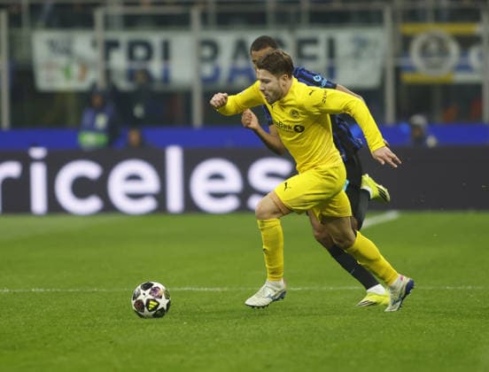 Fredrik Bjorkan of FK Bodo Glimt during the Uefa Champions League, second leg play-off, season 2025-2026, football match between, FC Internazionale Milano v Fotballklubben Bodo Glimt on 24 February 2026 at â?? Giuseppe Meazza Stadium, San Siro, Milan, Italy Photo Nderim Kaceli  Copyright: xNderimxKaceli IPAxSportx xipa-agency.netx xx IPA_71981496 IPA_Agency_IPA71981496
