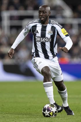 NEWCASTLE UPON TYNE, ENGLAND - FEBRUARY 24: Yoane Wissa of Newcastle United during the UEFA Champions League 2025 26 match between Newcastle United and Qarabag at St James Park, Newcastle in England (Photo by Will Palmer Sports Press Photo) Copyright: xWillxPalmer SportsxPressxPhotox Sportspressphoto_SPR97339