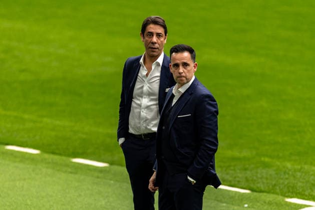 FBL-Uefa Champions League 2025-26 Real Madrid - SL Benfica, Rui Costa of Benfica and Mário Branco of Benfica Copyright: HMBxMedia CarlosxSilva