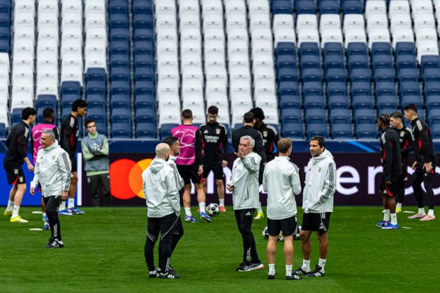 FBL-Uefa Champions League 2025-26 Real Madrid - SL Benfica, Benfica training and Head Coach José Mourinho of SL Benfica Copyright: HMBxMedia CarlosxSilva