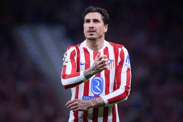 ATLETICO DE MADRID v CLUB BRUGGE KV. CHAMPIONS LEAGUE 2025 2026. ROUND KO PLAY-OFFS 2ND LEG MATCH. Atletico de Madrid s Jose Maria Gimenez during Champions League 2025 2026, KO play-offs 2nd leg match. February 24 ,2026. (ALTERPHOTOS Jorge Ropero) MadridSpain  Copyright: xJorgexRoperox
