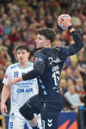 Handball I Herren I Saison 2025-2026 I EHF European League I Hauptrunde I 2. Spieltag I SG Flensburg-Handewitt - Montpellier HB I 24.02.2026 Marko Grgic (4, SG Flensburg-Handewitt) Copyright: xLobeca JanxKirschnerx