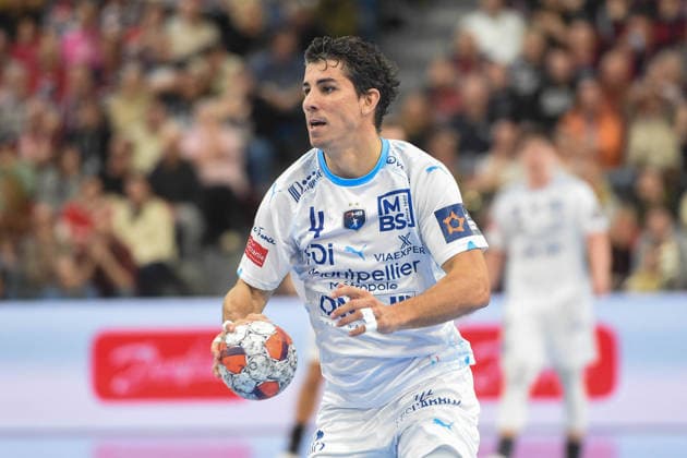 Handball I Herren I Saison 2025-2026 I EHF European League I Hauptrunde I 2. Spieltag I SG Flensburg-Handewitt - Montpellier HB I 24.02.2026 Diego Simonet (4, Montpellier HB) Copyright: xLobeca JanxKirschnerx
