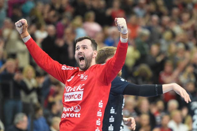 Handball I Herren I Saison 2025-2026 I EHF European League I Hauptrunde I 2. Spieltag I SG Flensburg-Handewitt - Montpellier HB I 24.02.2026 Benjamin Buric (1, SG Flensburg-Handewitt) Copyright: xLobeca JanxKirschnerx