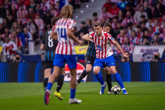February 24, 2026, Madrid, Madrid, Spain: MADRID, SPAIN - FEBRUARY 24: ALEXANDER SORLOTH of Atletico de Madrid is seen on action during the UEFA Champions League 2025 26 Knockout match second lag between Atletico de Madrid and Club Brugge KV, at Riyadh Air Metropolitano Stadium on February 23, 2026 in Madrid, Spain Atletico De Madrid X Club Brugge KV - UEFA Champions League  - ZUMAl192 20260224_zsp_l192_063 Copyright: xMiguelxLemosx