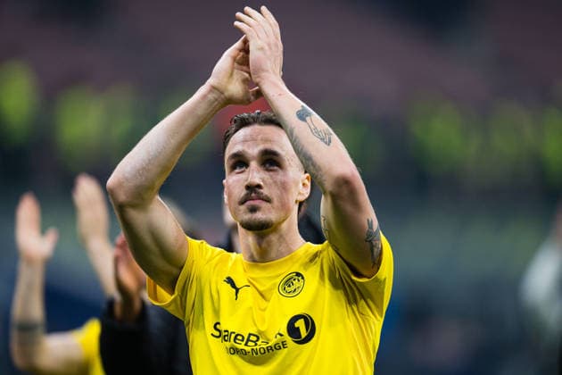 260224 Andreas Helmersen of Bodo Glimt after the UEFA Champions League football match between Inter and Bodo Glimt on February 24, 2026 in Milan. Photo: Marius Simensen BILDBYRAN COP 238 MM0057 bbeng bodo glimt fc internazionale milano football fotball fotboll inter mesterligaen soccer uefa champions league Copyright: MARIUSxSIMENSEN BB260224BB647