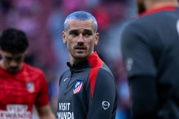 Atlético de Madrid Vs Club Brugge in Madrid - 24 Feb 2026 Antoine Griezmann of Atlético de Madrid seen during the UEFA Champions League match between Atlético de Madrid and Club Brugge at the Metropolitano Stadium. Final score: Atlético de Madrid 4 - 1 Club Brugge Madrid Spain Copyright: xDavidxCanalesx xSOPAxImagesx DCUCLATMBrujas260224-2