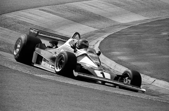 Niki Lauda (AUT) Ferrari 312T2 suffered a fiery accident in the race which inflicted life-threatening burns...German Grand Prix, Nurburgring, 1 August 1976. Copyright: xSuttonxMotorsportsx