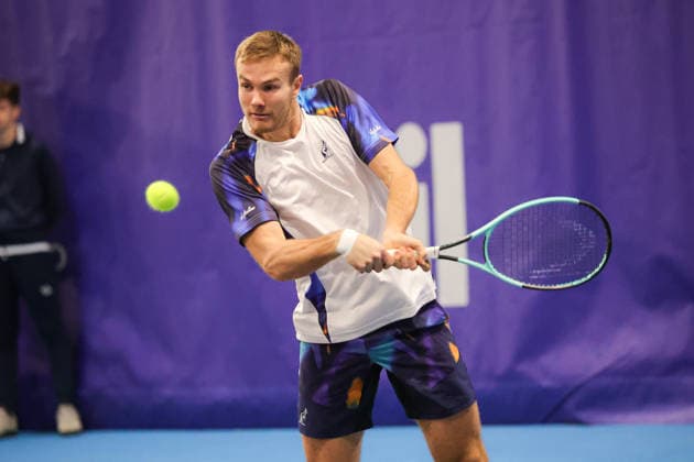 Vitaliy SACHKO (UKR) during Challenger Citta di Lugano, International Tennis match in Lugano, Switzerland, February 25 2026  Copyright: xRobertaxCorradin IPAxSportx xipa-agency.netx xx IPA_72008825 IPA_Agency_IPA72008825