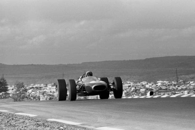 World Champion and pole sitter Jack Brabham (AUS) Brabham BT20 retired on lap 56 with engine trouble...United States Grand Prix, Watkins Glen, 2 October 1966. Copyright: xSuttonxMotorsportsx