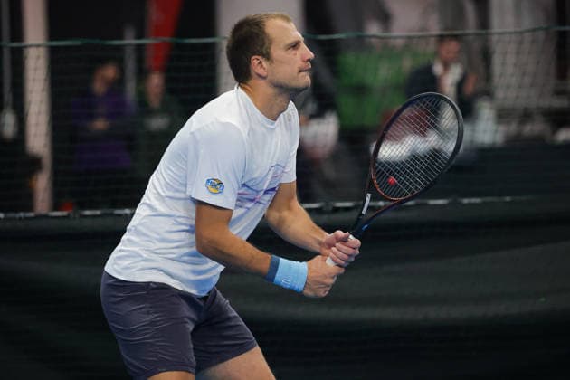 Mirza BASIC (BIH) and Nerman FATIC (BIH) during Challenger Citta di Lugano, International Tennis match in Lugano, Switzerland, February 25 2026  Copyright: xRobertaxCorradin IPAxSportx xipa-agency.netx xx IPA_72017468 IPA_Agency_IPA72017468