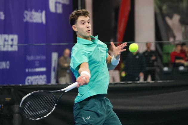 Matej DODIG (CRO) during Challenger Citta di Lugano, International Tennis match in Lugano, Switzerland, February 25 2026  Copyright: xRobertaxCorradin IPAxSportx xipa-agency.netx xx IPA_72020820 IPA_Agency_IPA72020820