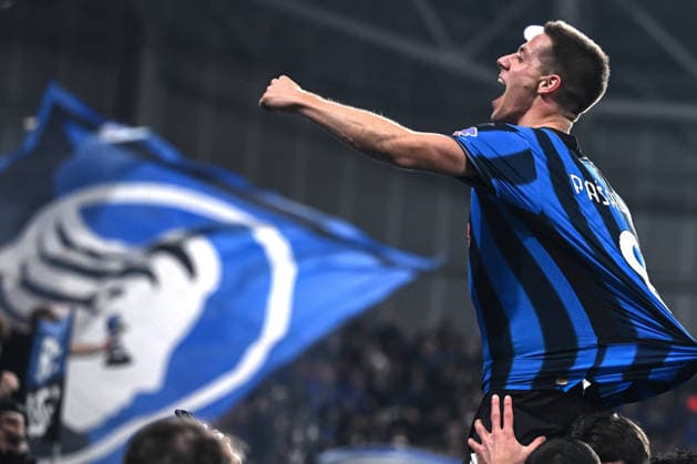 Mg Bergamo 25 02 2026 - Champions League Atalanta-Borussia Dortmund foto Matteo Gribaudi Image nella foto: esultanza gol Mario Pasalic 
