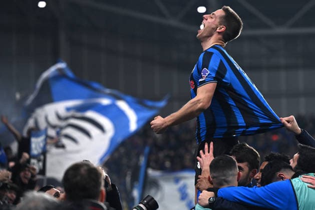 Mg Bergamo 25 02 2026 - Champions League Atalanta-Borussia Dortmund foto Matteo Gribaudi Image nella foto: esultanza gol Mario Pasalic 