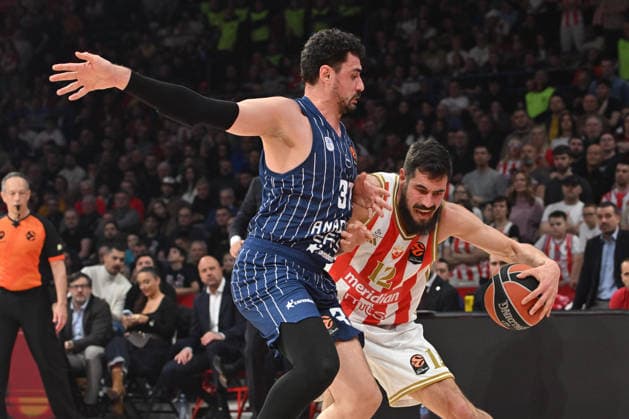 CRVENA ZVEZDA vs ANADOLU EFES ISTANBUL NIKOLA KALINIC basketball Crvena zvezda vs Anadolu Efes Istanbul, Euroleague match at Beogradska arena, Belgrade 25.02.2026 Foto: BASKETBALL, EUROLEAGUE, CRVENA ZVEZDA, RED STAR, ANADOLU EFES ISTANBUL Belgrade Belgrade arena Serbia Copyright: xMarkoxMetlas xMNxPressx