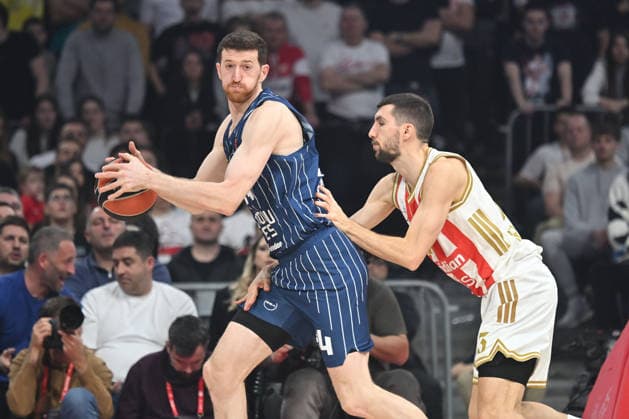 CRVENA ZVEZDA vs ANADOLU EFES ISTANBUL ERCAN OSMANI basketball Crvena zvezda vs Anadolu Efes Istanbul, Euroleague match at Beogradska arena, Belgrade 25.02.2026 Foto: BASKETBALL, EUROLEAGUE, CRVENA ZVEZDA, RED STAR, ANADOLU EFES ISTANBUL Belgrade Belgrade arena Serbia Copyright: xMarkoxMetlas xMNxPressx