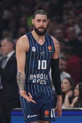 CRVENA ZVEZDA vs ANADOLU EFES ISTANBUL ISAIA CORDINIER Ajzeja Kordinije basketball Crvena zvezda vs Anadolu Efes Istanbul, Euroleague match at Beogradska arena, Belgrade 25.02.2026 Foto: BASKETBALL, EUROLEAGUE, CRVENA ZVEZDA, RED STAR, ANADOLU EFES ISTANBUL Belgrade Belgrade arena Serbia Copyright: xMarkoxMetlas xMNxPressx