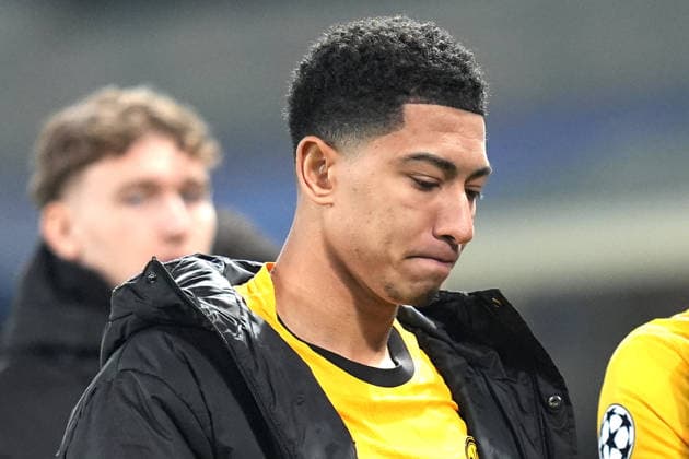 Dortmund s Jobe Bellingham during the Uefa Champions League soccer match between Atalanta and Borussia Dortmund at the New Balance Stadium in Bergamo , north Italy - Wednesday , February 25 , 2026. - Soccer .  Copyright: xSpada LaPressex
