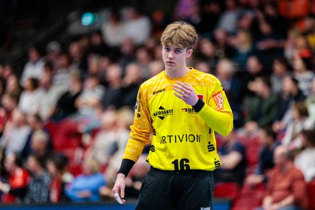 Magnus Bierfreund (HBW Balingen-Weilstetten, 16) GER, TuS N-Luebbecke vs. HBW Balingen-Weilstetten, Handball, 2. Bundesliga, 21. Spieltag, Spielzeit 2025 2026, 25.02.2026 GER, TuS N-Luebbecke vs. HBW Balingen-Weilstetten, Handball, 2. Bundesliga, 21. Spieltag, Spielzeit 2025 2026, 25.02.2026 Luebbecke Copyright: xEibner-Pressefoto JanxRollingerx EP_JSK