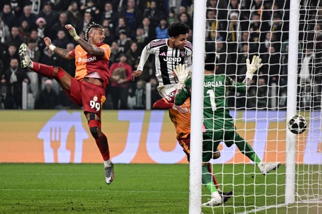 Db Torino 25 02 2026 - Champions League Juventus-Galatasaray foto Daniele Buffa Image nella foto: gol Weston McKennie 