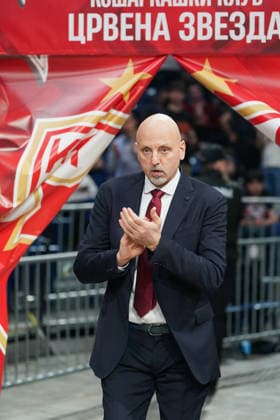 February 25, 2026, Belgrade, Vojvodina province, Serbia: 2026225, Belgrade, Serbia - SASA OBRADOVIC in action during the Turkish Airlines EuroLeague Regular Season basketball match between Crvena Zvezda Meridianbet and Anadolu Efes Istanbul at the Belgrade arena. Basketball 2026: EuroLeague: Crvena Zvezda Meridianbet 91:81 Anadolu Efes Istanbul  - ZUMAd223 20260225_zip_d223_002 Copyright: xMarkoxDimicx