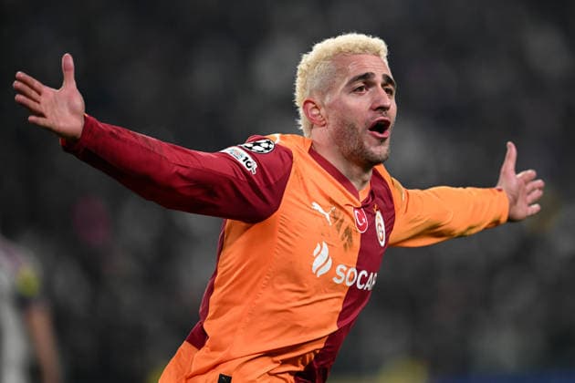 Cm Torino 25 02 2026 - Champions League Juventus-Galatasaray foto Cristiano Mazzi Image nella foto: esultanza gol Baris Alper Yilmaz 