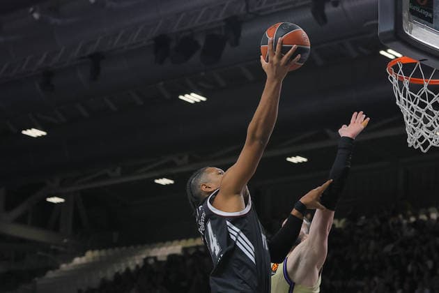 34 Jallow Karim Virtus Bologna BASKETBALL - ITALIAN SERIE A Virtus Bologna vs Fc Barcellona 25-02-2026 during Virtus Bologna vs FC Barcellona, Basketball Euroleague match in Bologna, Italy, February 25 2026  Copyright: xValentinoxOrsini IPAxSportx xipa-agency.netx xx IPA_72034598 IPA_Agency_IPA72034598