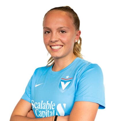 Denise Eder (FC Viktoria Berlin) Portraitbild von Denise Eder, die Spielerin des FC Viktoria Berlin in der 2. Frauen-Bundesliga ist Copyright: xKaixHeuserxKaixHeuserx