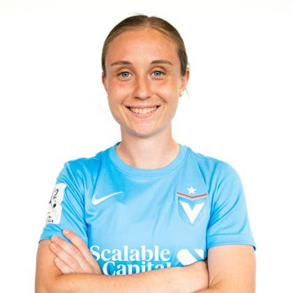 Pia Metzker (FC Viktoria Berlin) Portraitbild von Pia Metzker, die Spielerin des FC Viktoria Berlin in der 2. Frauen-Bundesliga ist Copyright: xKaixHeuserxKaixHeuserx