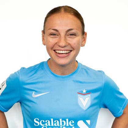 Trinity Künzel (FC Viktoria Berlin) Portraitbild von Trinity Künzel, die Spielerin des FC Viktoria Berlin in der 2. Frauen-Bundesliga ist Copyright: xKaixHeuserxKaixHeuserx