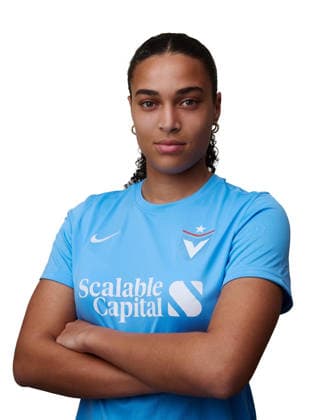 Melissa Chidera Ugochukwu (FC Viktoria Berlin) Portraitbild von Melissa Chidera Ugochukwu, die Spielerin des FC Viktoria Berlin in der 2. Frauen-Bundesliga ist