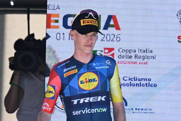 26-02-2026 Giro Di Sardegna; Tappa 02 Oristano - Carbonia; 2026, Lidl - Trek Future Racing; Frydkjaer, Patrick Boje; Carbonia; 