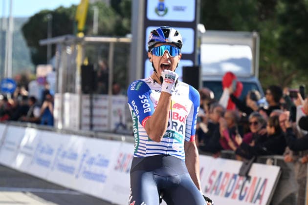 26-02-2026 Giro Di Sardegna; Tappa 02 Oristano - Carbonia; 2026, Red Bull - Bora Hansgrohe Rookies; Donati, Davide; Carbonia; 
