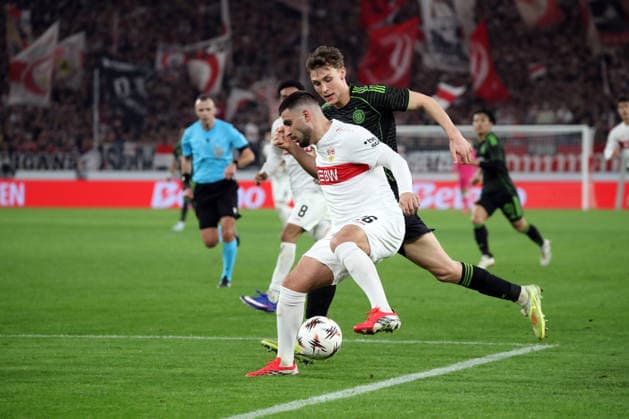 26.02.26 VfB Stuttgart - Celtic Glasgow Deutschland, Stuttgart, 26.02.2026, Fussball, UEFA Europa League, Saison 2025 2026, Play-Offs, Rückspiel, VfB Stuttgart - Celtic Glasgow: Deniz Undav (VfB Stuttgart).