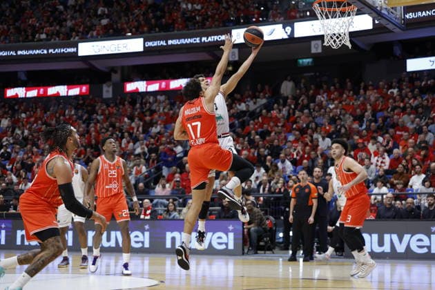 Quinn Ellis Hapoel IBI Tel Aviv - EA7 Emporio Armani Olimpia Milano EuroLeague 2025-26 Tel Aviv , 26 02 2026 Foto Di Ninno Ciamillo-Castoria torino  Copyright: xdixninnox