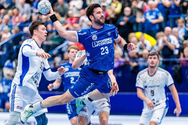 Tim Suton (TBV Lemgo Lippe, 23) GER, TBV Lemgo Lippe vs. Handball Verein Hamburg, Handball, 1. Bundesliga, 23. Spieltag, Spielzeit 2025 2026, 26.02.2026 GER, TBV Lemgo Lippe vs. Handball Sport Verein Hamburg, Handball, 1. Bundesliga, 23. Spieltag, Spielzeit 2025 2026, 26.02.2026 Lemgo Copyright: xEibner-Pressefoto JanxRollingerx EP_JSK