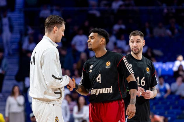 2026 Euroleague basketball Real Madrid v FC Bayern Munich February 26th; 26th February 2026; Movistar Arena; Madrid, Spain; Euroleague Basketball; Spain, Real Madrid vs FC Bayern Munich; Madrid Spain Basketball Copyright: xAlbaxPachecox xAgenciaxLOFx