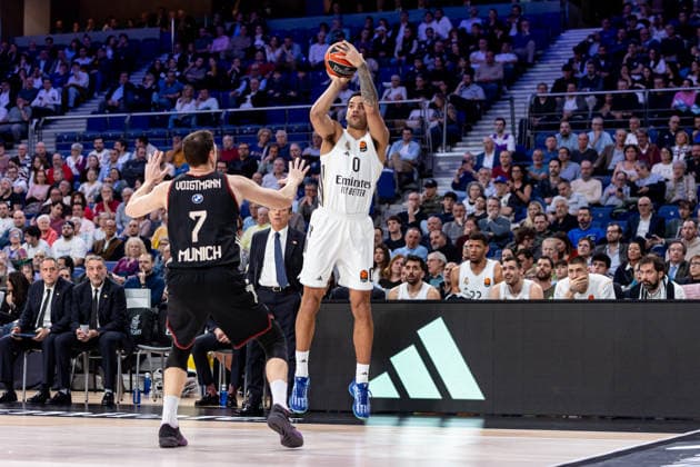 2026 Euroleague basketball Real Madrid v FC Bayern Munich February 26th; 26th February 2026; Movistar Arena; Madrid, Spain; Euroleague Basketball; Spain, Real Madrid vs FC Bayern Munich; Trey Lyles (Real Madrid) Madrid Spain Basketball Copyright: xAlbaxPachecox xAgenciaxLOFx